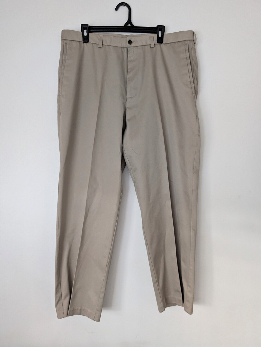 38" Cotton Haggar Khaki Trousers 38x30